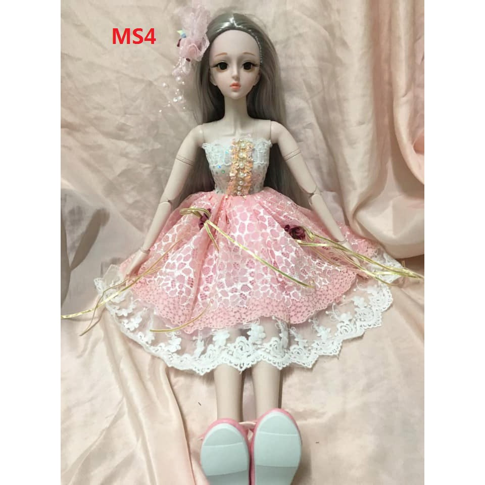 Áo đầm nhiều kiểu cho búp bê BJD 1/3, 60cm