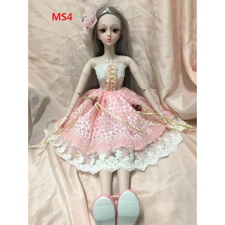 Búp bê bjd 60cm mắt 3d gắn lông mi thật