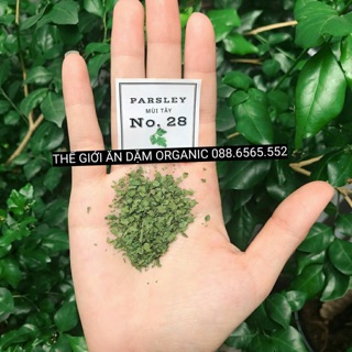 [Lọ thuỷ tinh] Lá mùi tây 5g - Lá Parsley gia vị cho bé