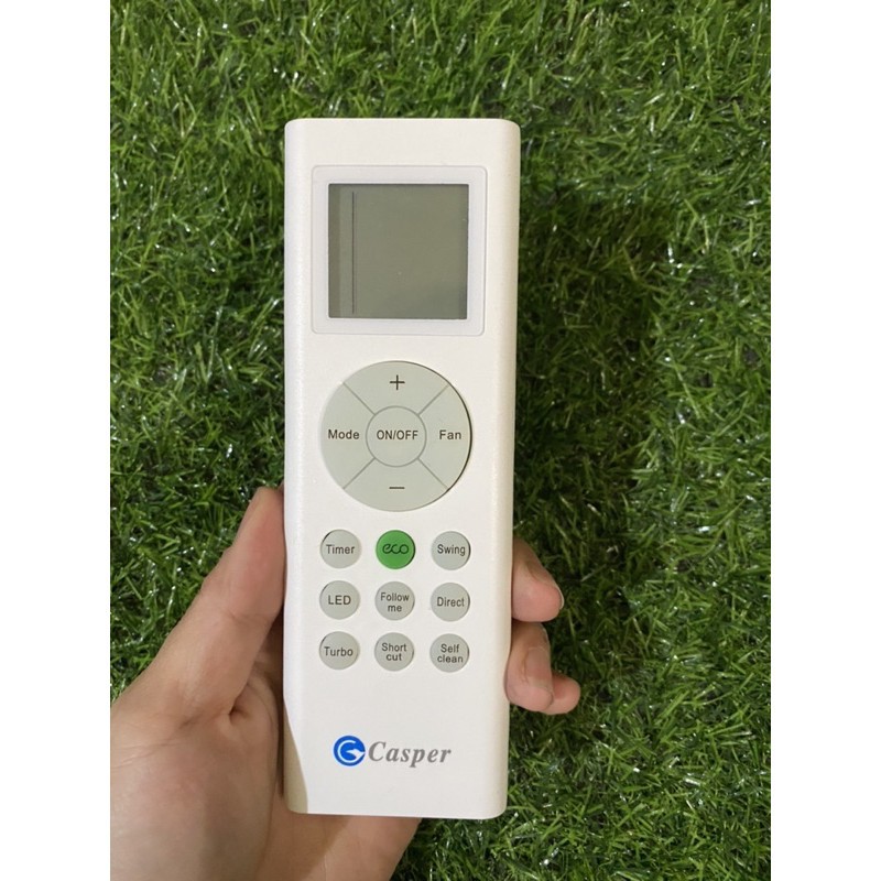 Remote điều khiển điều hòa casper nút xanh eco mẫu mới
