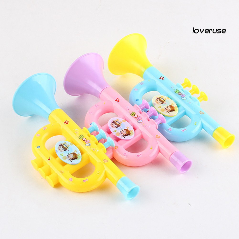 Kèn Trumpet Đồ Chơi Nhiều Màu Sắc Độc Đáo Cho Bé