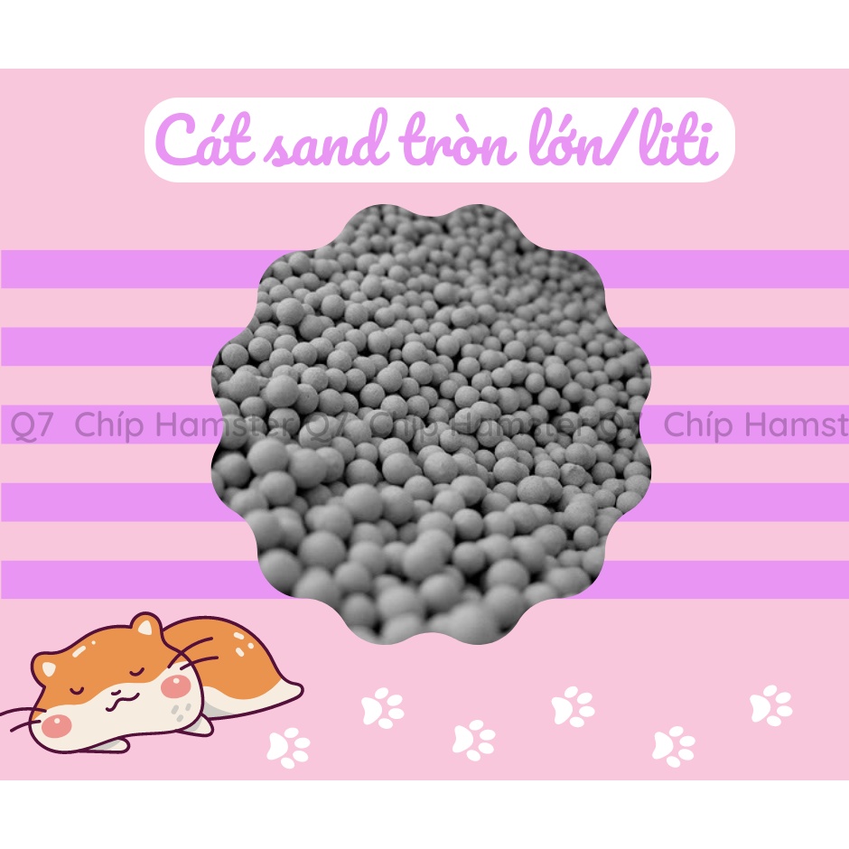 Cát sand lót chuồng lớn