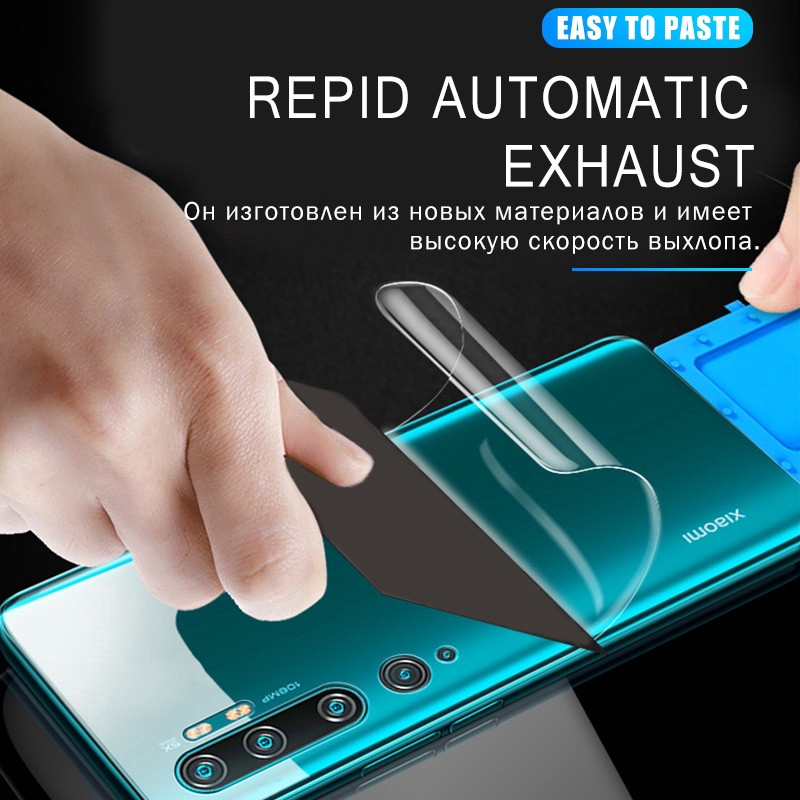 Miếng dán PPF tự phục hồi chống trầy xước cho mặt trước và sau điện thoại XIAOMI MI 13 Lite 13 Ultra 12T 12 12X Civi 11 LITE 11T 10T 10 NOTE 10 PRO 5G