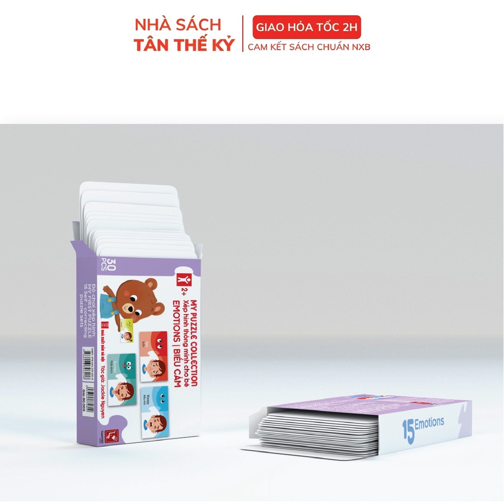 Sách - Xếp hình Ghép Nối Thông Minh Cho Bé Từ 2+ - My Puzzle Collection - Lẻ chủ đề