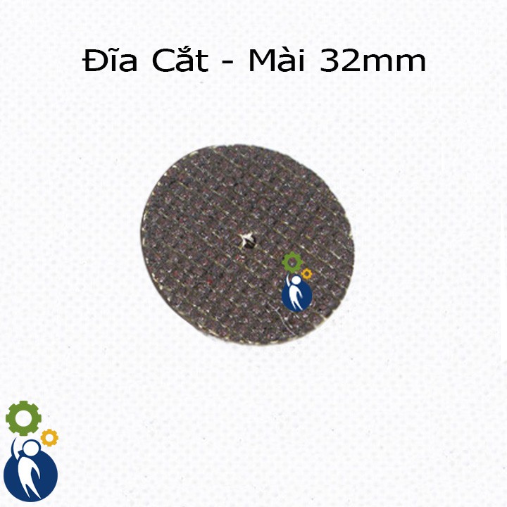 Bộ 5 Đĩa Cắt - Mài 32mm