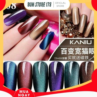 Sơn Gel Kaniu bền màu cực kì mướt 12ML (Dành cho tiệm nail chuyên nghiệp) KM