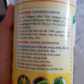 Phân bón vi lượng chuyên cho mít