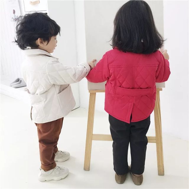 Áo chần chám bé gái