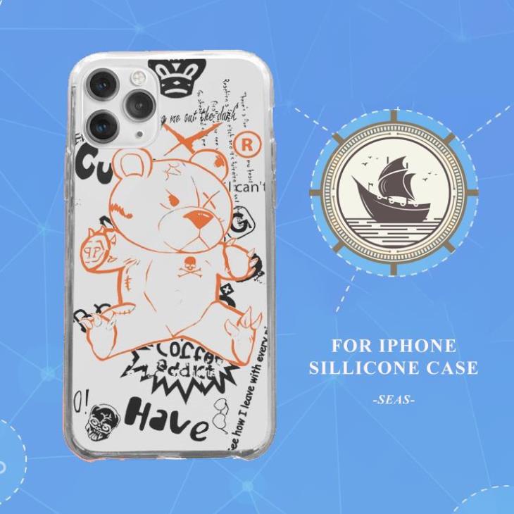 Ốp lưng iphone Gấu bông độc ác dành cho Iphone 6 7 8 Plus X Xr 11 12 Pro Max JC20200800098