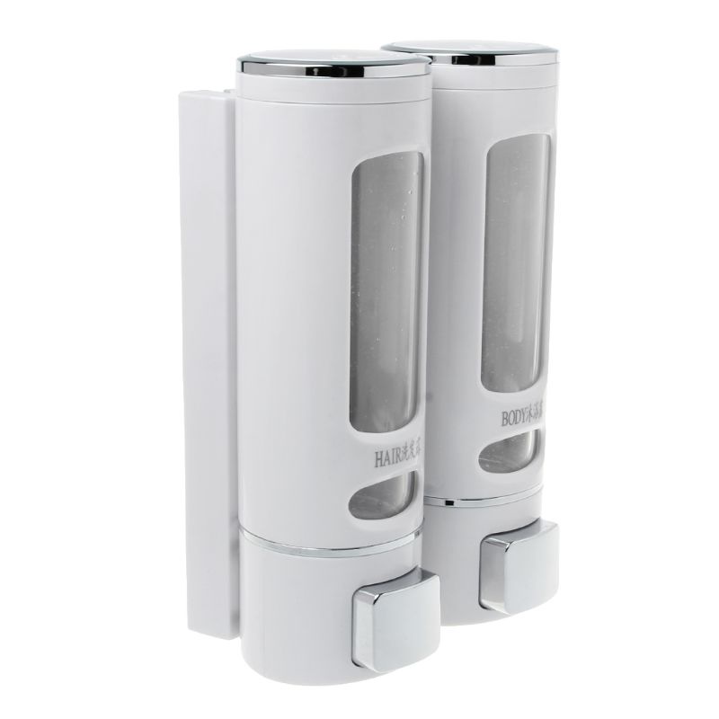 Hộp Đựng Xà Phòng Gắn Tường Trong Suốt Dung Tích 400ml / 800ml