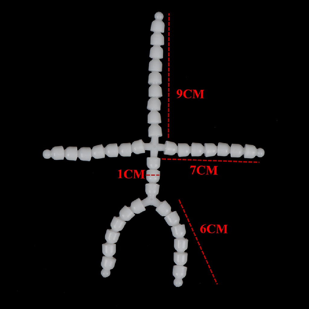 [CrushcactusHB] Flexible Doll joint skeleton Plush Toy DIY Doll Ball Socket Doll Joint Acces Hot Sell