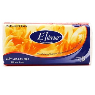 Hàng chính hãng- Khăn giấy Lụa 2 Lớp Elène