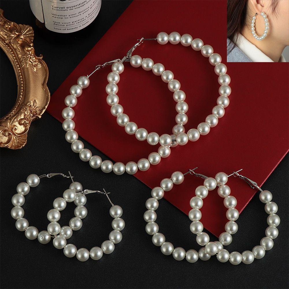 Khuyên Tai Dạng Vòng Cho Đám Cưới|Bông Tai Hình Tròn Thời Trang Dành Cho Nữ