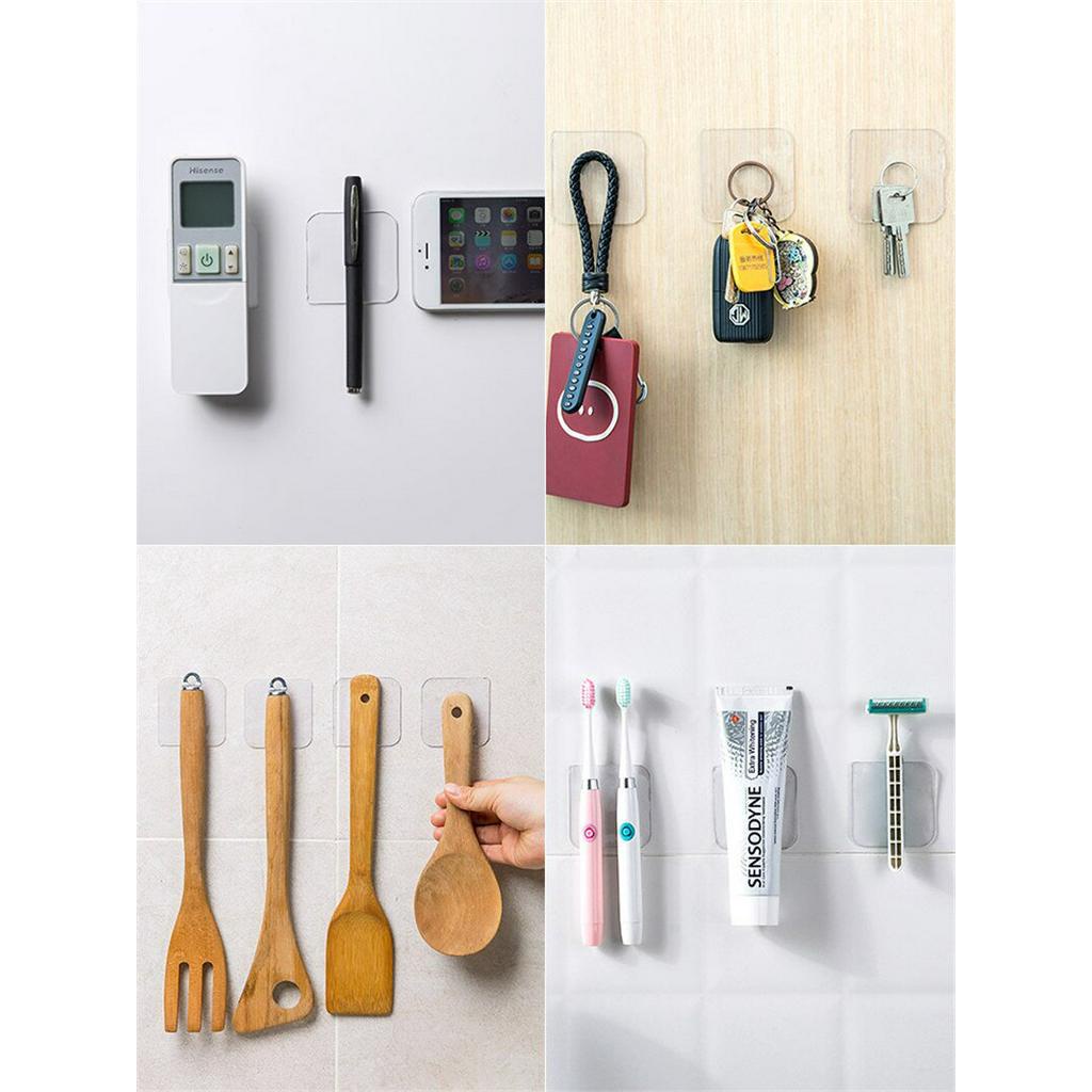 Set 20 miếng dán hai mặt trong suốt cố định chống thấm nước