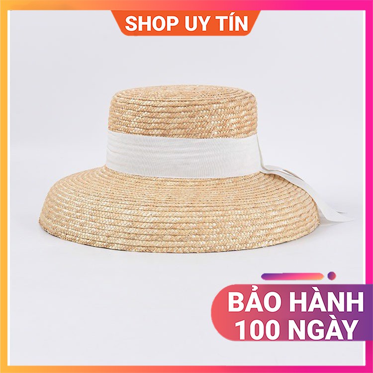 Mũ Đi Biển - Nón Cói Rộng Vành Vintage Cao Cấp Nữ Đẹp