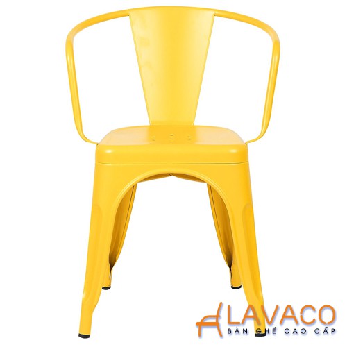 Ghế tolix armchair màu vàng đẹp ở TP.HCM -301Y