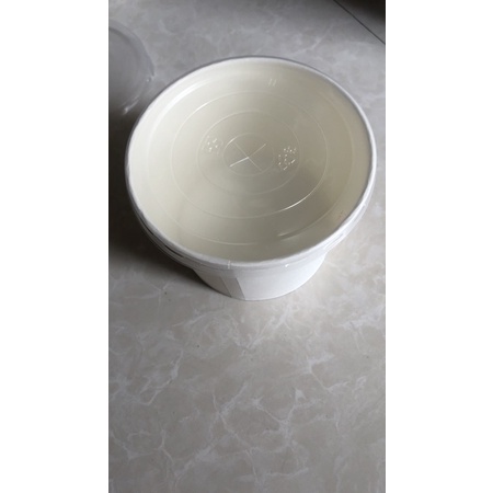 50 tô giấy 500ml kèm nắp hoặc không nắp