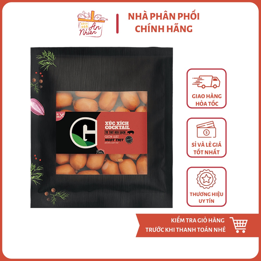 Xúc xích cocktail G Kitchen 200g