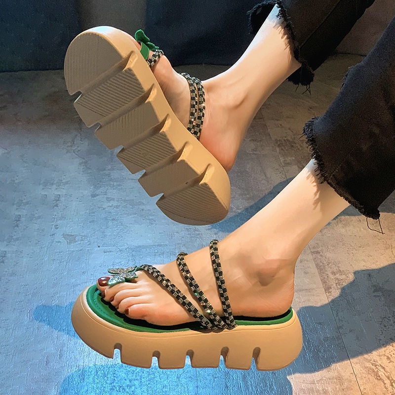 Dép Sandal Đi Biển Đế Dày Thời Trang Mới