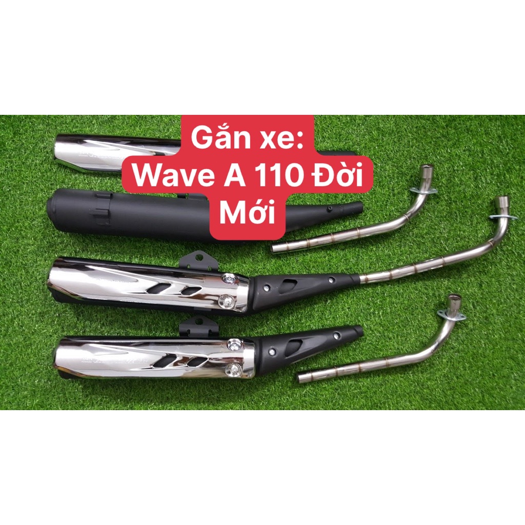 Pô Exciter 2010 Êm Gắn Wave A110 Đời Mới, Wave Blade | GẮN NHƯ ZIN | PÔ FULL ỐP