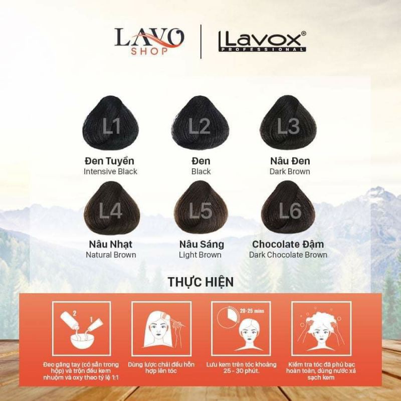 Nhuộm Lavox thời trang phủ bạc YOUTH &amp; COLORFREESHIP năng động trẻ trung lên màu chuẩn đẹp hợp thời trang, giữ màu lâu