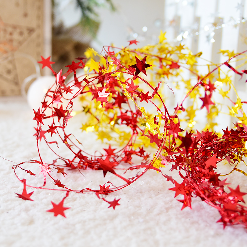 Dây Treo Trang Trí Giáng Sinh Hình Ngôi Sao 7.5m