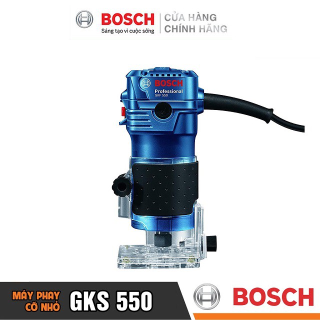 [CHÍNH HÃNG] Máy Phay Cầm Tay Bosch GKF 550 (6MM-550W), Giá Đại Lý Cấp 1, Bảo Hành Tại Các TTBH Toàn Quốc