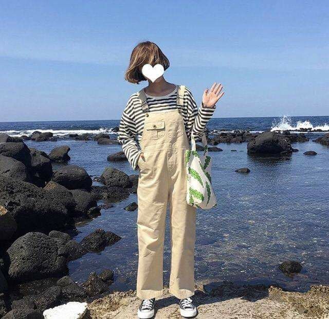 YẾM QUẦN KAKI TÚI NGỰC CÚC CÀI UNISEX | BigBuy360 - bigbuy360.vn