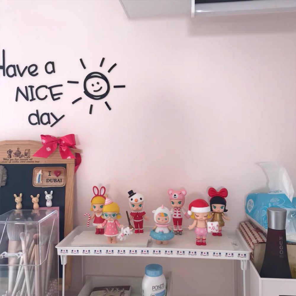 Giá kệ decor đựng đồ trang trí góc học tập, làm việc ♥️ URI DECOR ♥️