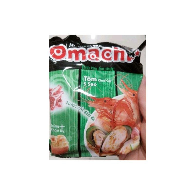 [Mã GROXUAN1 giảm 8% đơn 150K] Túi 5 gói mì Omachi bò hầm/sườn hầm/tôm chua cay (5 gói*80g) | BigBuy360 - bigbuy360.vn