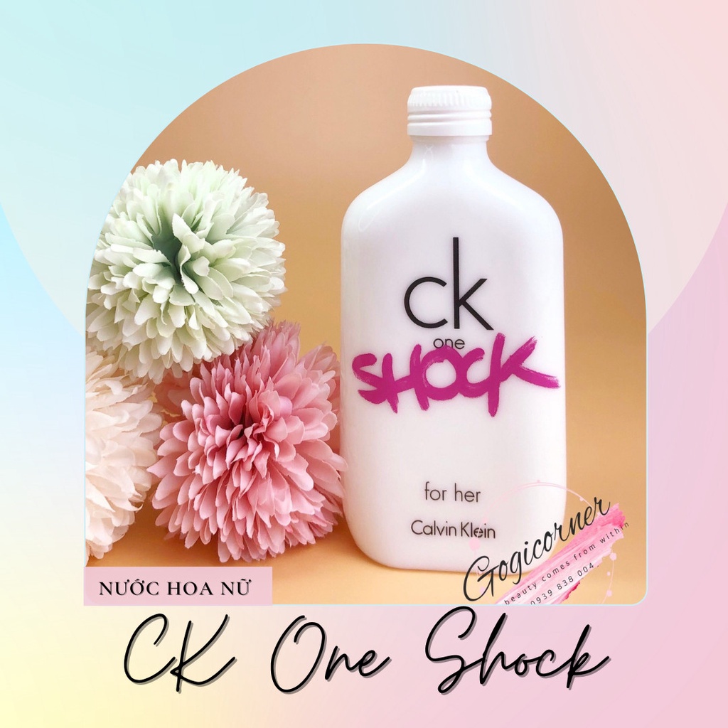 NƯỚC HOA NỮ CALVIN KLEIN CK ONE SHOCK FOR HER 100ML