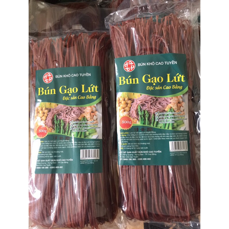 Mì bún gạo lứt Cao Tuyền-đặc sản Cao Bằng (500g) eatclean/keto/das giảm kg ăn kiêng tiểu đường | BigBuy360 - bigbuy360.vn
