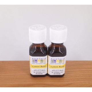 Aura Cacia Lemon Balm (Melissa) in JJ3 115ml - Dầu Jojoba Tía tô đất