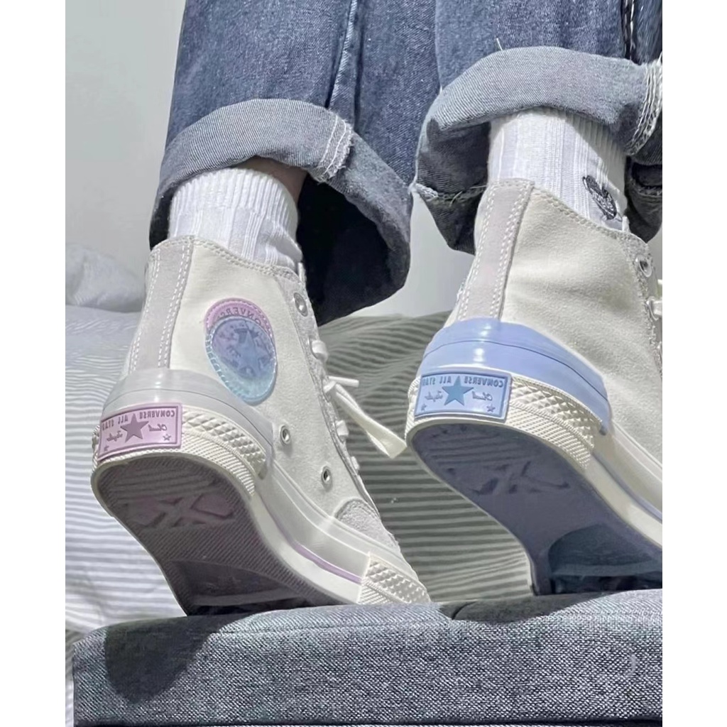 Giày Thể Thao Converse All Star # 8 Cổ Cao Phong Cách Năng Động Trẻ Trung Dành Cho Nam Và Nữ