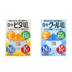 Nhỏ mắt Rohto Vita 40 Nhật bổ sung vitamin B6, K, E và Na