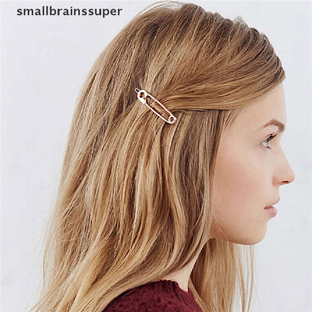 Trâm Cài Tóc Nhỏ Bằng Kim Loại Đơn Giản Cho Nữ SBS