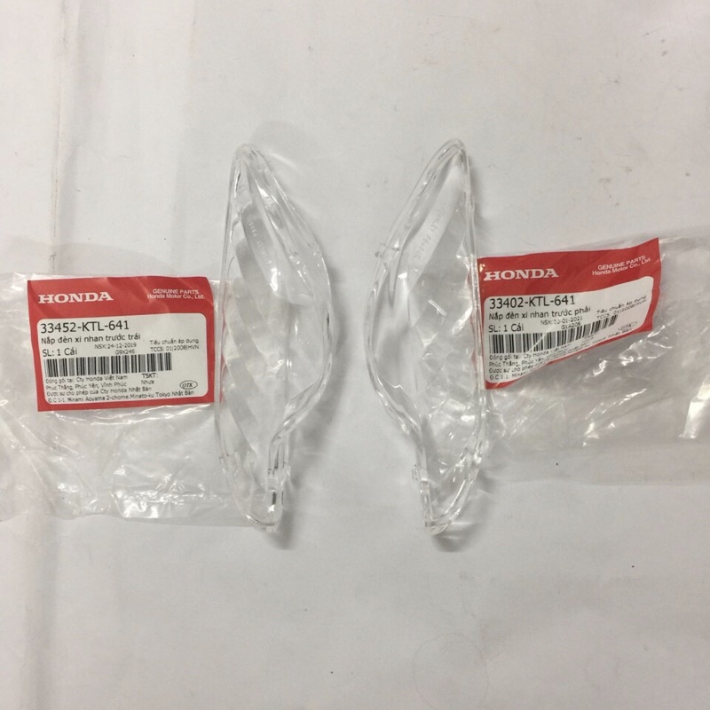 Choá Xi Nhan-Nắp Xi Nhan Trước, Sau, Trái, Phải Honda Chính Hãng Xe Wave A 50, Wave A 100, Wave S100, Wave RS100