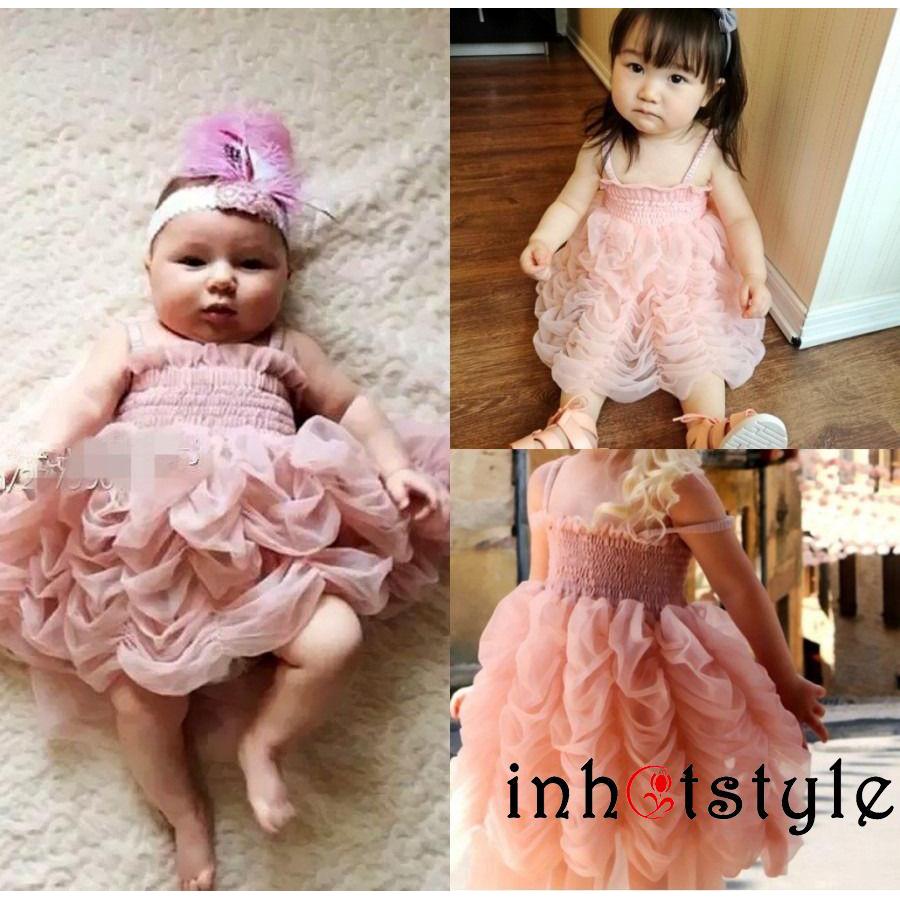 Đầm xòe công chúa dành cho bé gái