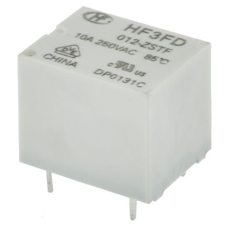 RELAY 12V 10A trắng