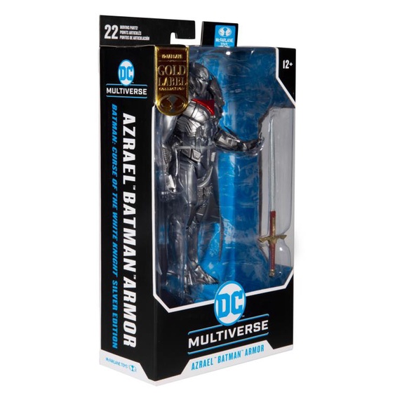 Mô hình McFarlane🦇DC Multiverse 7-inch🦇Batman: Curse of the White Knight: Azrael Batman Armor