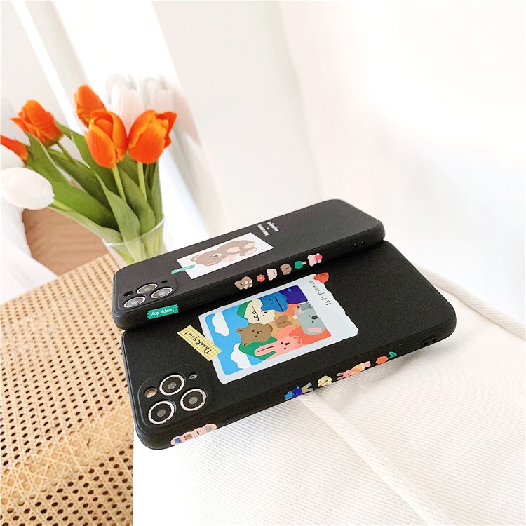 Ốp lưng iphone Frorest cạnh vuông in hình viền 5/5s/6/6plus/6s/6splus/7/7plus/8/8plus/x/xr/xs/11/12/pro/max/plus/promax | BigBuy360 - bigbuy360.vn