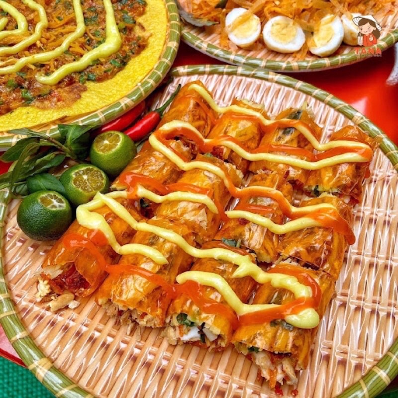 Sỉ 6kg bánh tráng cuốn bơ, bánh tráng cuộn