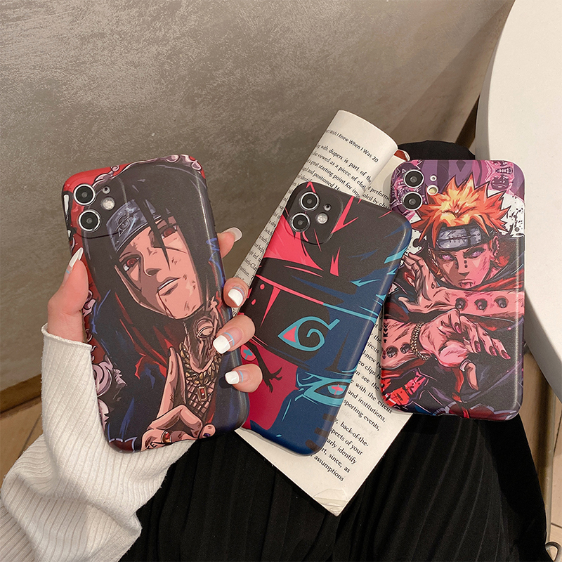 Ốp điện thoại mềm họa tiết anime bảo vệ ống kính phù hợp với iphone 13 12 pro max x xs max xr se2 78plus 11 pro max