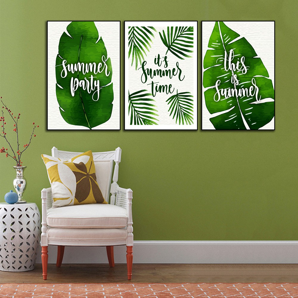 [HCM] Tranh treo tường bộ 3, tranh trang trí nhà cửa 20x30cm | BigBuy360 - bigbuy360.vn