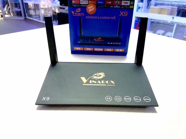 Android Tivi box Vinabox X9 Ram 2GB tặng chuột không dây