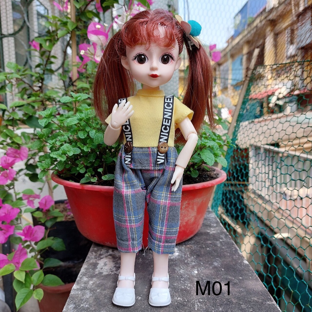 Búp Bê Bé Gái Cao 30cm Với Những Chiếc Váy Dễ Thương