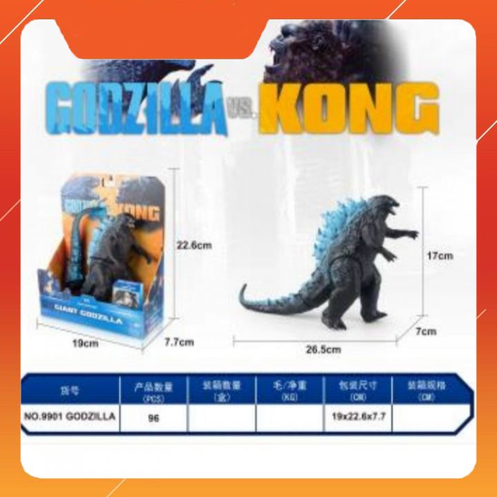 Đồ Chơi Mô Hình Quái Vật Khổng Lồ MonsterVerse Giant Godzilla Cao 17cm #9901