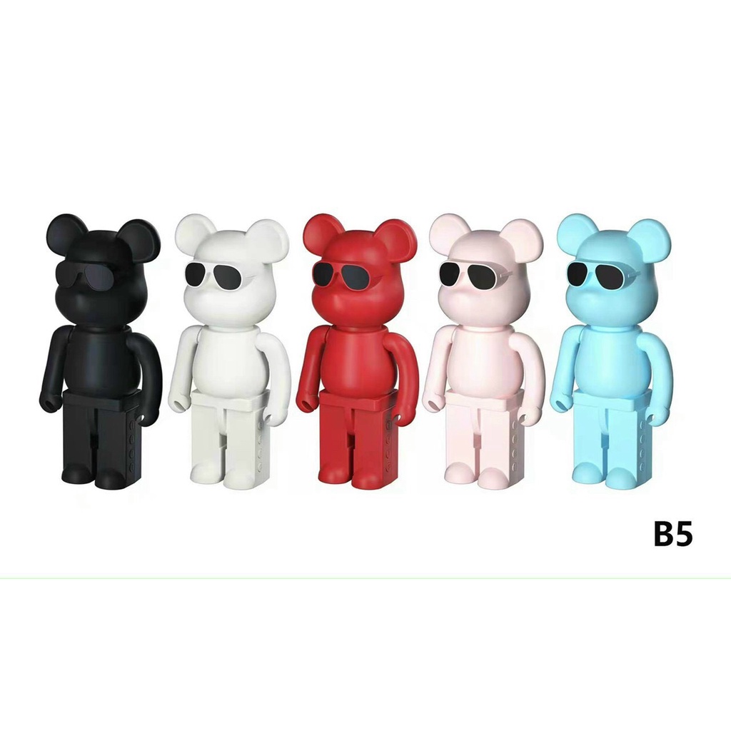 Loa Bluetooth Gấu BearBrick Siêu Hot - Âm Đỉnh, Màu Sắc Sang Chảnh - Bảo Hành 6 Tháng