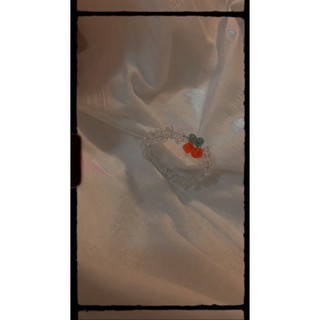 Nhẫn hạt cườm ~CHERRY BEADEDRING~