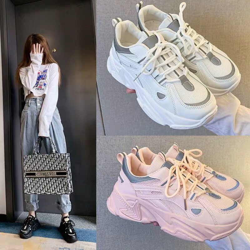 [Mã WASTVN5K giảm 5k đơn bất kỳ] (VIDEO,ẢNH THẬT +FREE SHIP) giày thể thao nữ thời trang độn đế hàng cao cấp | BigBuy360 - bigbuy360.vn